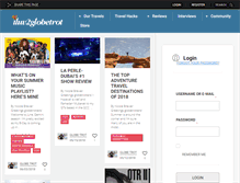 Tablet Screenshot of iluv2globetrot.com
